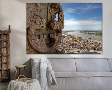 View from Antwerp Cathedral: Scheldt by Martijn