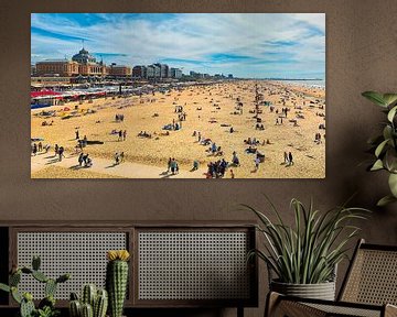 Strand van Scheveningen van Digital Art Nederland