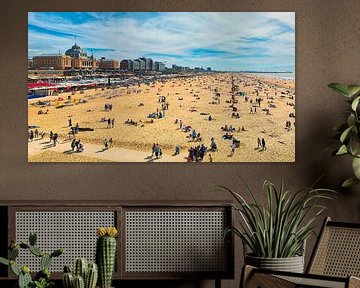 Strand van Scheveningen van Digital Art Nederland