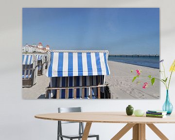 Strandkörbe in Binz, Rügen von GH Foto & Artdesign