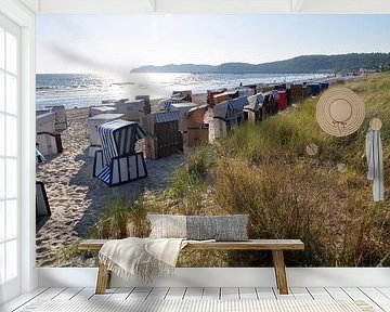 Strandkörbe in Binz, Rügen