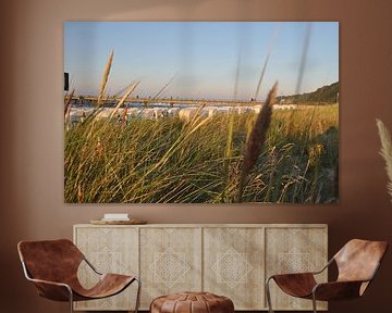 Strandkörbe am Nordstrand in Göhren auf Rügen von GH Foto & Artdesign