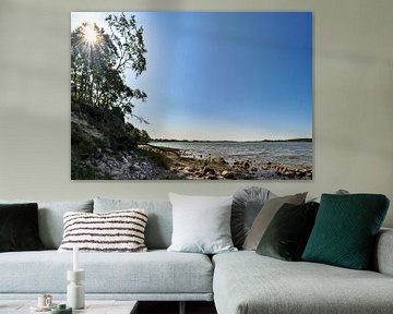 Natrustrand an der Lagune am Großen Jasmunder Bodden bei Lietzow von GH Foto & Artdesign