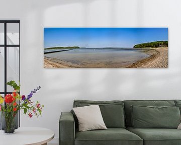 Lagune in Lietzow op het eiland Rügen, natuurlijk strand van GH Foto & Artdesign