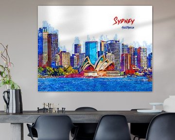 Sydney van Printed Artings