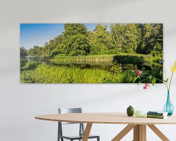 Zwanenvijver in Putbus kasteelpark van GH Foto & Artdesign
