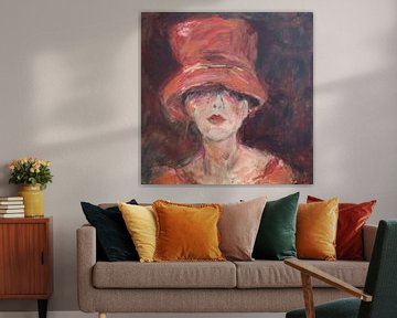 Chapeau rouge van Mieke Daenen
