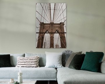 Brooklyn Bridge New York City van Amber den Oudsten