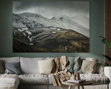 Moody IJslands landschap van Holly Klein Oonk