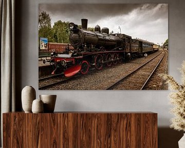 E2 1040 Steam Locomotive by Ronald Smeets Photography