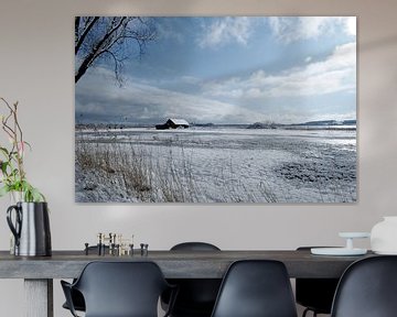 Winterlandschaft, Middelhagen auf Rügen von GH Foto & Artdesign