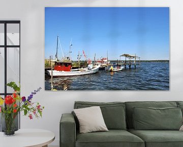Fischerhafen in Klein Zicker, Halbinsel Mönchgut von GH Foto & Artdesign
