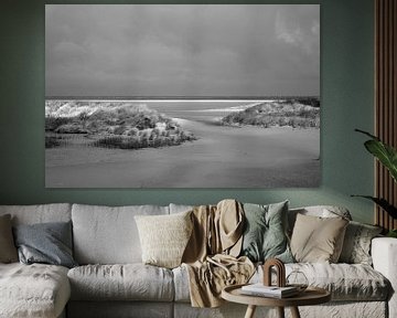 Strand und Dünen in Zeeland von Wytze Plantenga