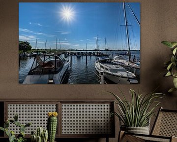 Segelurlaub - Hafen Puddemin auf Rügen von GH Foto & Artdesign