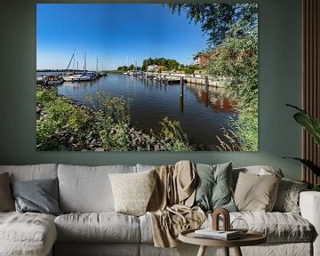 Zeilvakantie - Puddemin haven op het eiland Rügen van GH Foto & Artdesign