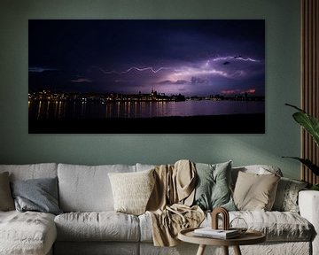 Thunderstorm, Dordrecht, Netherlands by Sebastiaan Terlouw