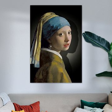 Meisje Met De Parel - The Simply Shaded Edition sur Marja van den Hurk