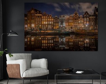 Canal houses Singel Amsterdam van Gerard Koster Joenje (Vlieland, Amsterdam & Lelystad in beeld)