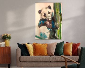 Panda Strom von Helia Tayebi Art