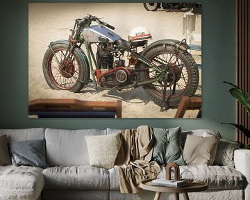 Vintage motorcycle Rex by Danny Tchi Photography