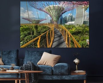 Skyway, Supertrees, Gardens by the Bay, Singapore van Markus Lange