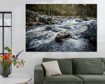 Dog Falls, Glen Affric, Écosse sur Michiel Mulder