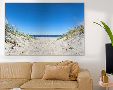 Duinen op het strand in Glowe op Rügen, Schaabe van GH Foto & Artdesign