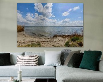 Naturstrand bei Glutzow am Strelasund, Insel Rügen