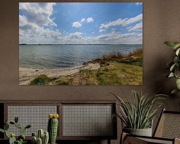 Naturstrand bei Glutzow am Strelasund, Insel Rügen von GH Foto & Artdesign