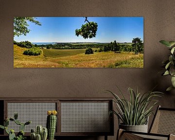 Panorama de Göhren avec vue sur les montagnes de Zicker