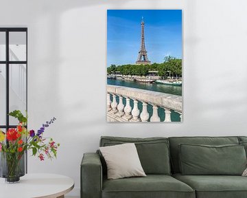 PARIS Eiffelturm & Seine von Melanie Viola