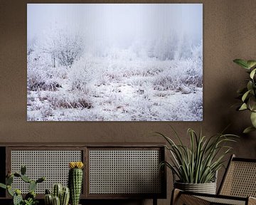 winterlandschap op de heide van Karijn | Fine art Natuur en Reis Fotografie