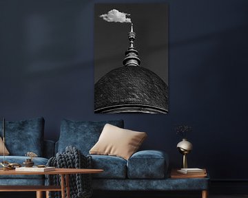 Dome roof and cloud