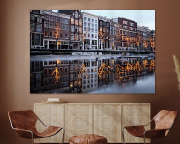 Een koude periode in Amsterdam van Rogier Meurs Photography