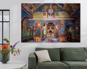 Fresco's in een klooster van Antwan Janssen