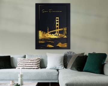 San Francisco van Printed Artings