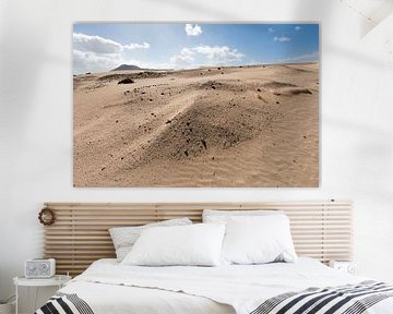 Zandduinen op Fuerteventura van Peter de Kievith Fotografie