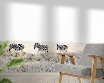 Zebras on the move by Gerard van Roekel