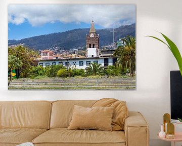 View of Funchal on Madeira Island, Portugal by Rico Ködder