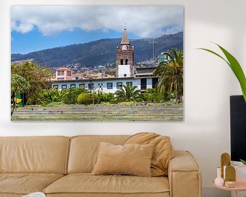 Blick auf Funchal auf der Insel Madeira, Portugal von Rico Ködder