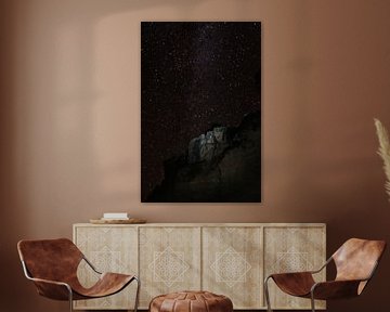Sternenhimmel und Milchstraße am Grand Canyon von Moniek Kuipers