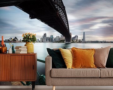 Onder de Sydney Harbour Bridge - kleuren van een bijzonder uitzicht