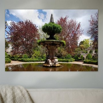 Jardim Botanico, Brunnen, Coimbra, Beira Litoral, Regio Centro, Portugal