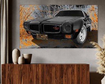 Pontiac Firebird 350 in original color by aRi F. Huber