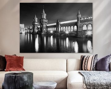 Oberbaum Bridge Berlin by Frank Herrmann