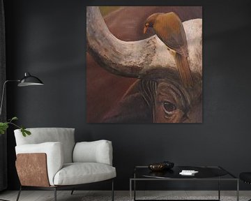Buffel afrikaanse van Russell Hinckley