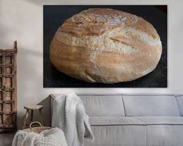Nicely baked white bread
