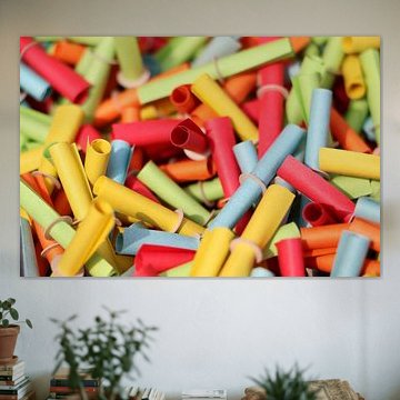 Close Up Colorful Loose