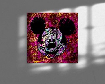 Mickey Maus Paisley von Rene Ladenius Digital Art