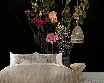 Still life vase with flowers by By Marjolein Design